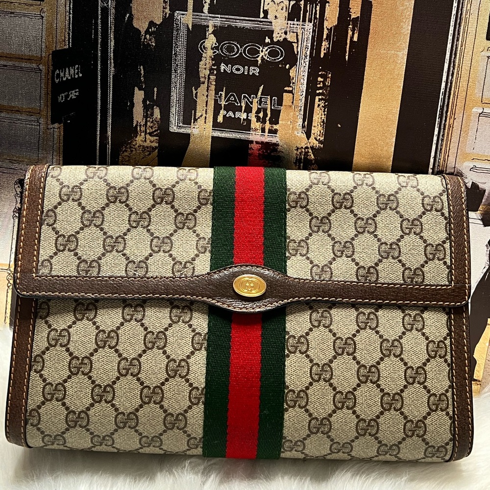 Vintage Gucci Large Pouch
